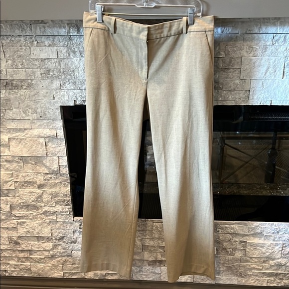 Talbots woman's classic Tan pants size 12 P - Picture 1 of 13